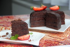 Low carb - nizkosacharidovy sachr dort I.jpg