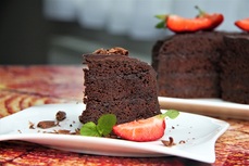 Low carb - nizkosacharidovy sachr dort II.jpg